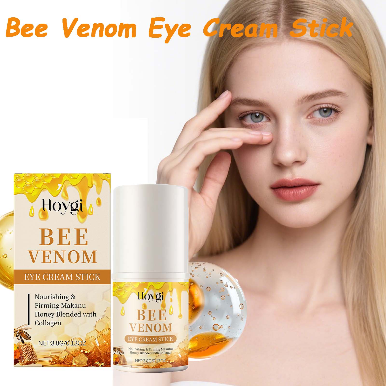 Women Bags Under Eyes - Arı Zehiri Sıkılaştırıcı Göz Kremi Stick