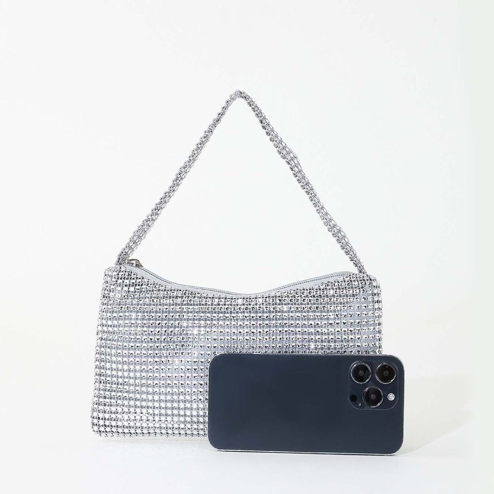 Clutch Bag Evening - Fransız Parlak Akşam Ziyafet Çantası Mini