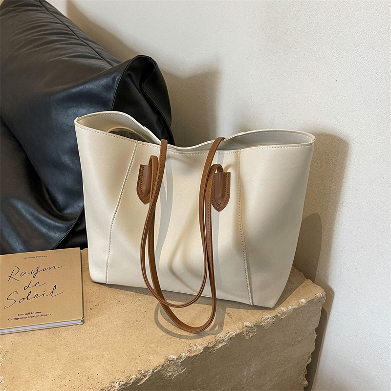 Women Bags For Sale - Fermuar Tote çanta katı kadın çantaları