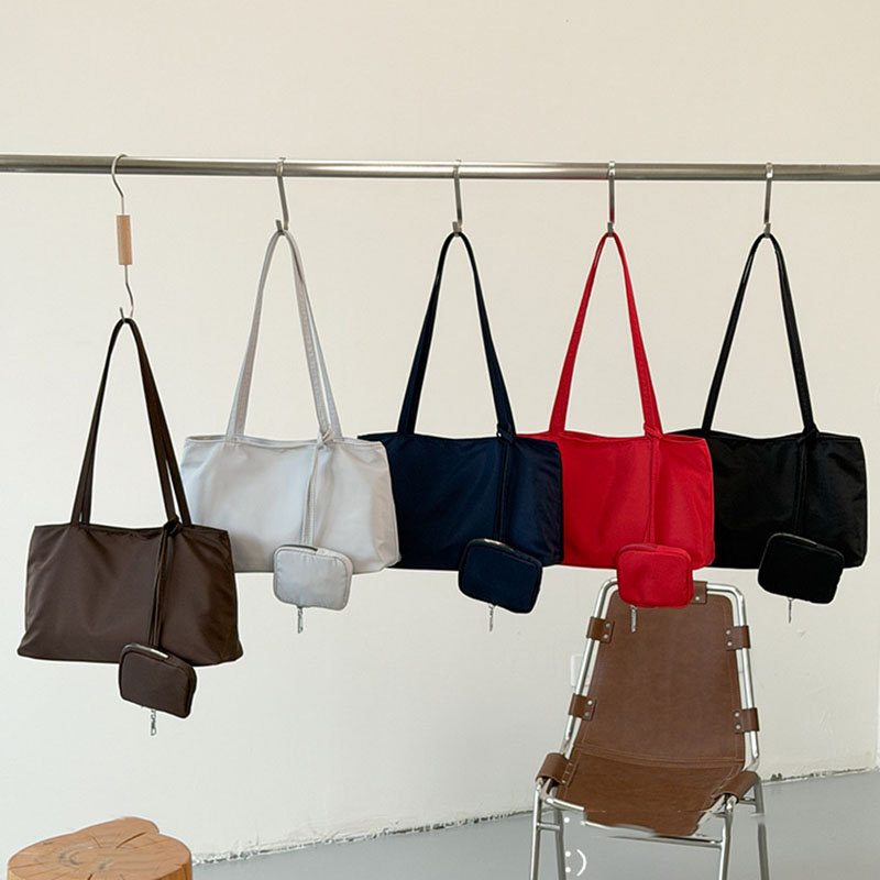 Women Bags With Wallet - Basit Büyük Kapasiteli Günlük Kullanım Omuz