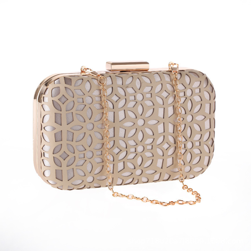 Women Bags With Wallet - Içi boş PU elmas akşam yemeği