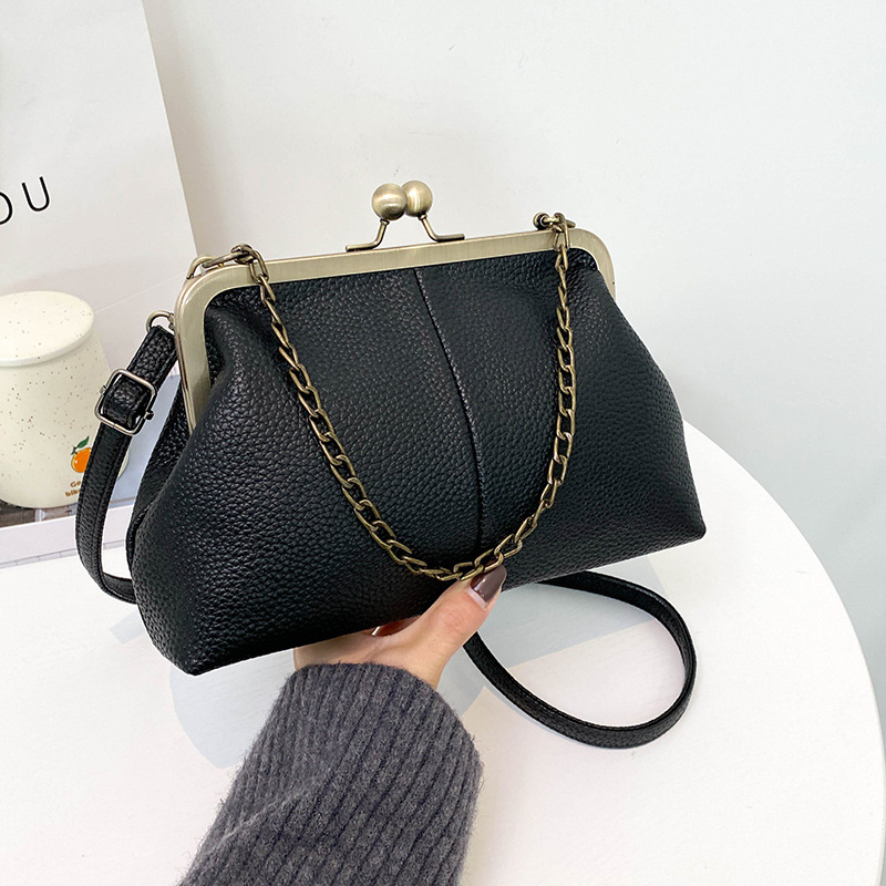 Women Bags Chanel - Vintage omuz çantaları kadın küçük zincir