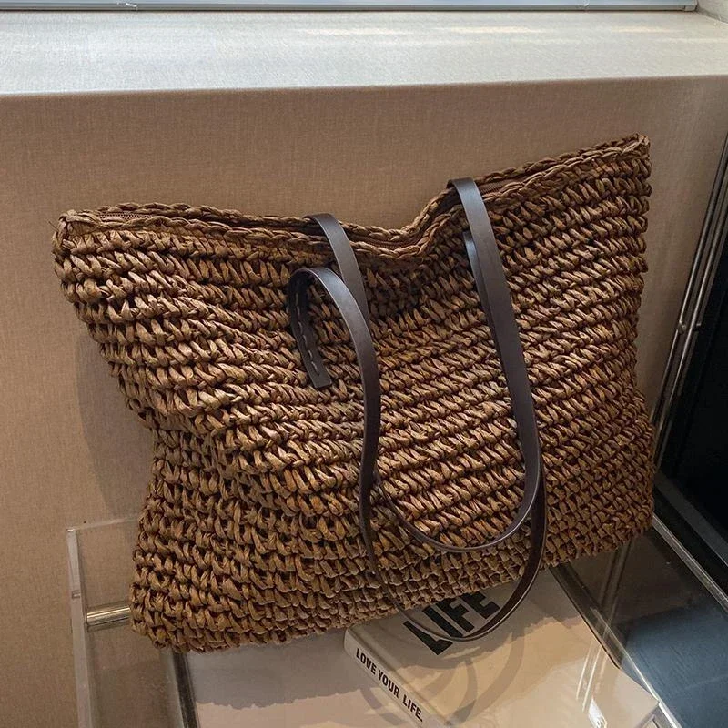 Women Bags Designer Sale - PU Lüks Tasarım Omuz Çantası Dokuma