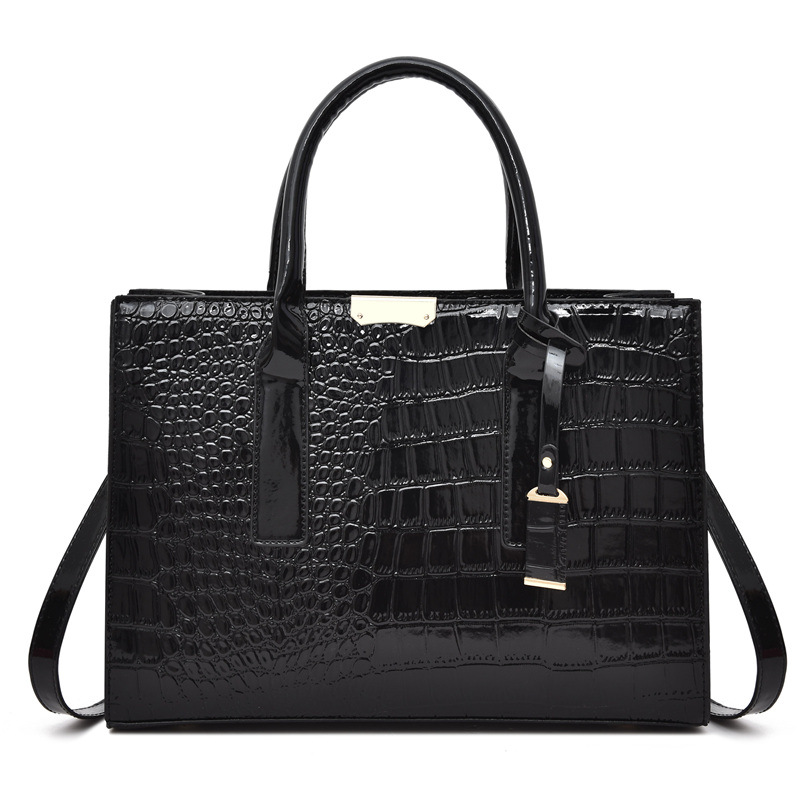 Women Bags Zadig - Tote Sac Vintage Timsah Desenli Rugan