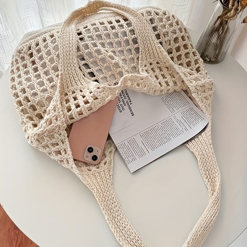 1 adet Tığ işi örgü çanta, Nef - Crochet Market Bag incelemesi ve fiyatı