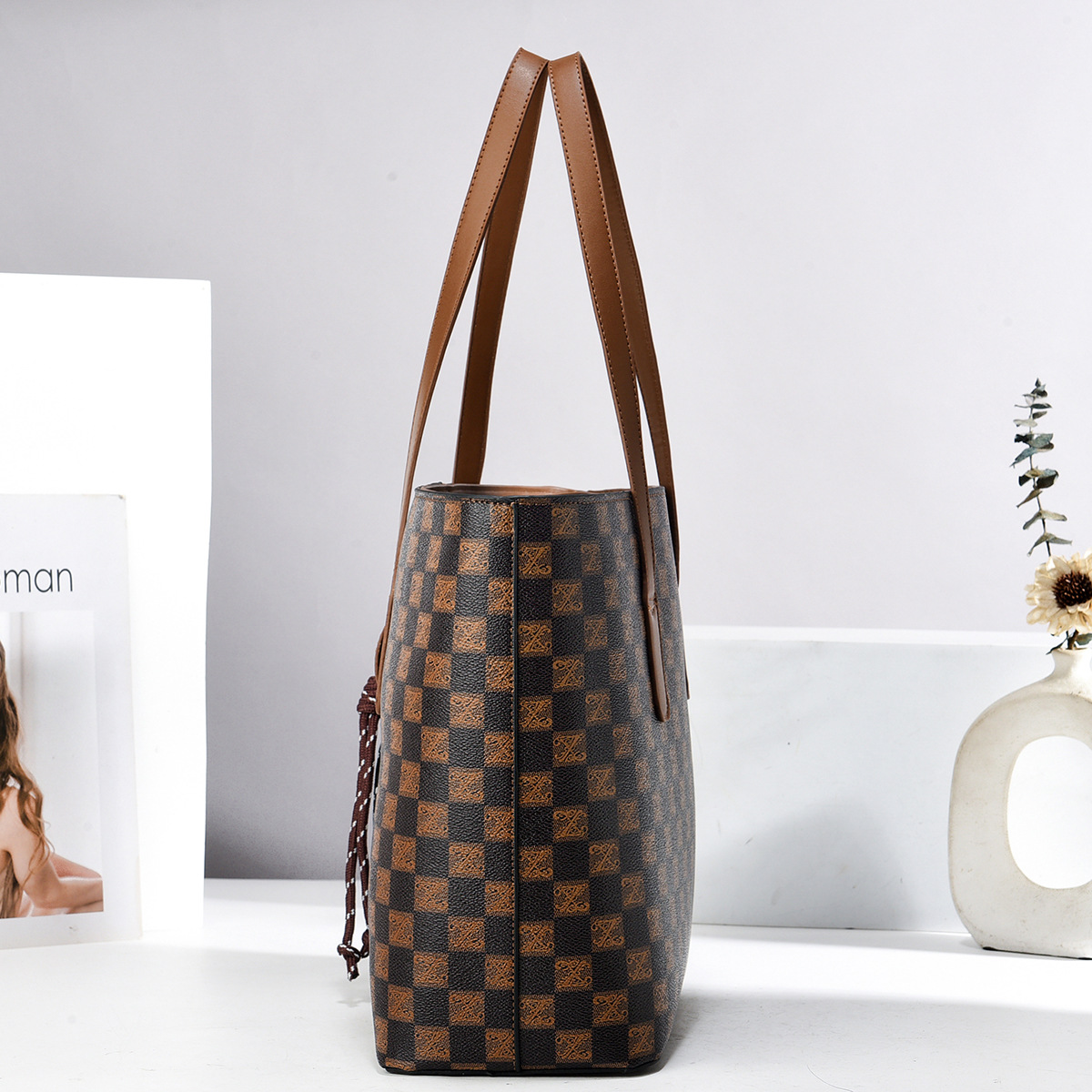 Bez Çantalar PU Deri Çantalar  - Women'S Work Bags Tote incelemesi ve fiyatı