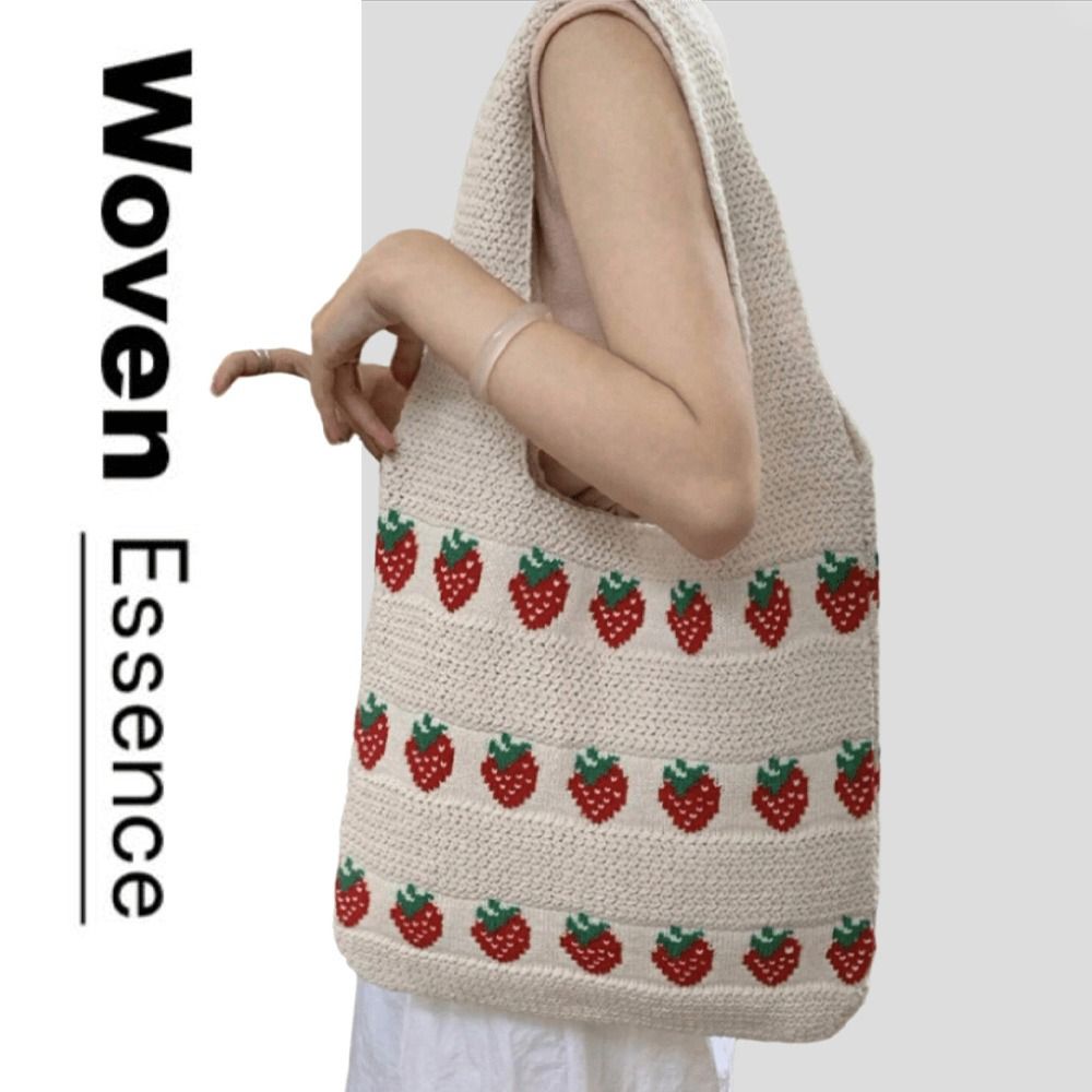 Örme Tasarım Kadın Çanta Büyük - Crochet Market Bag incelemesi ve fiyatı