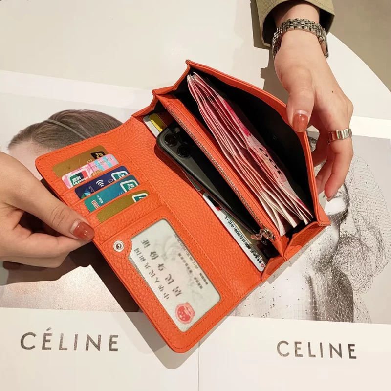 Hakiki deri cüzdan Kadın Uzun  - Women'S Bags Top 10 incelemesi ve fiyatı