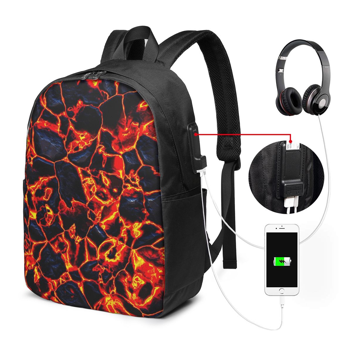 Magma Volkan Lav Ateşi Sırt Ça - Women'S Bags Travel incelemesi ve fiyatı