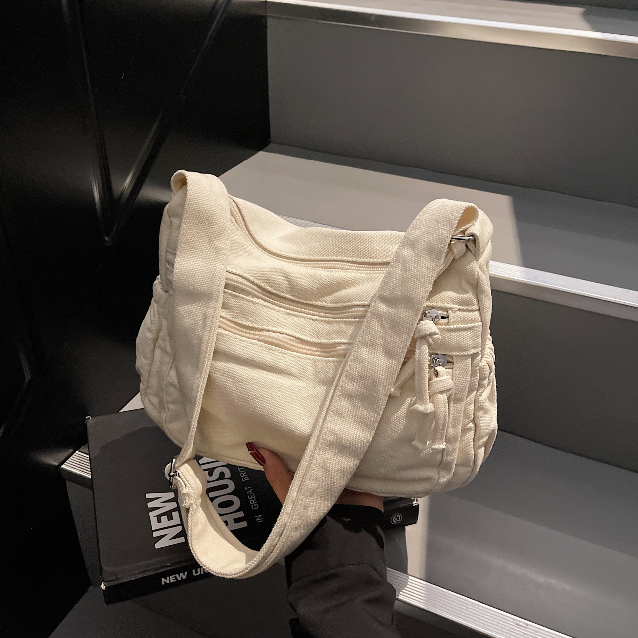 Yeni Moda Basit Kanvas Çanta K - Women Bags Zadig incelemesi ve fiyatı