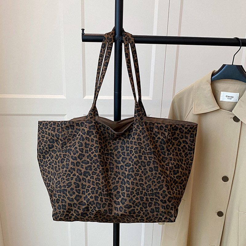 Kadın Leopar Desenli Tote Çant - Women'S Work Bags Tote incelemesi ve fiyatı