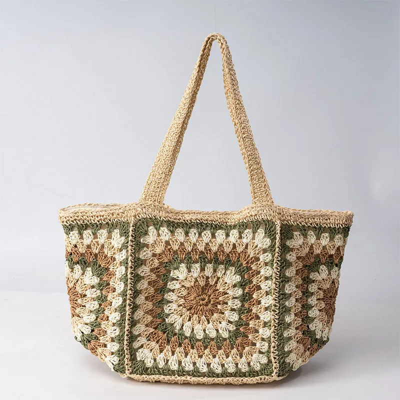 Yaz El dokuması Çanta Renk Maç - Crochet Market Bag incelemesi ve fiyatı