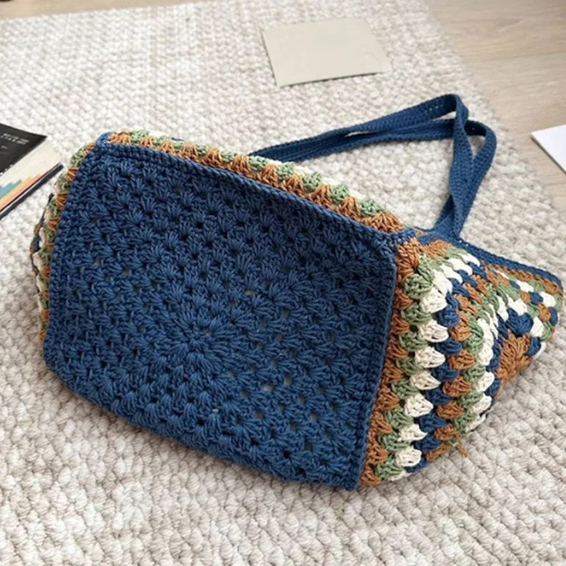 Yaz El dokuması Çanta Renk Maç - Crochet Market Bag incelemesi ve fiyatı