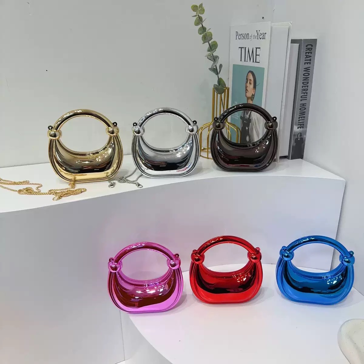 Mini Altın Gece Çantası Çantal - Clutch Bag Evening incelemesi ve fiyatı