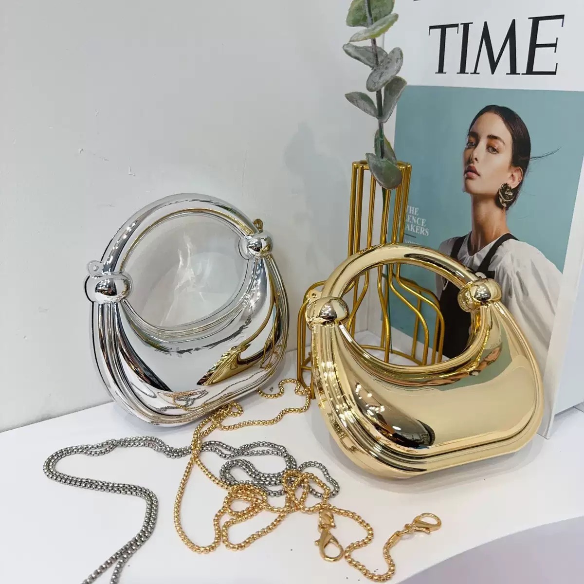 Mini Altın Gece Çantası Çantal - Clutch Bag Evening incelemesi ve fiyatı