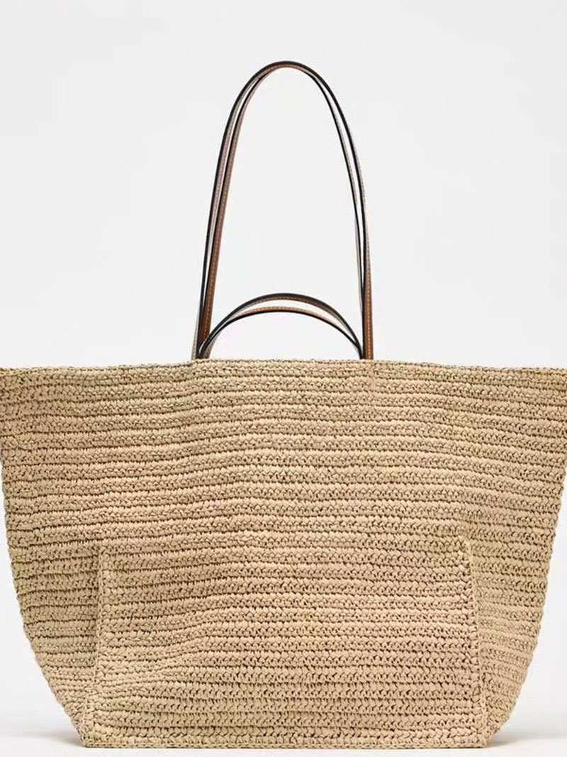 Kadın Shouder Bohemian Hasır K - Crochet Market Bag incelemesi ve fiyatı