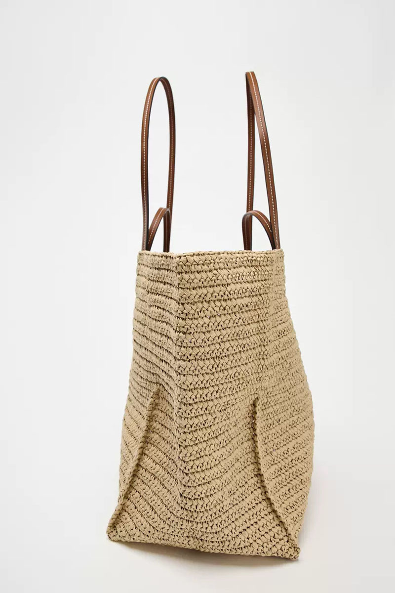 Kadın Shouder Bohemian Hasır K - Crochet Market Bag incelemesi ve fiyatı