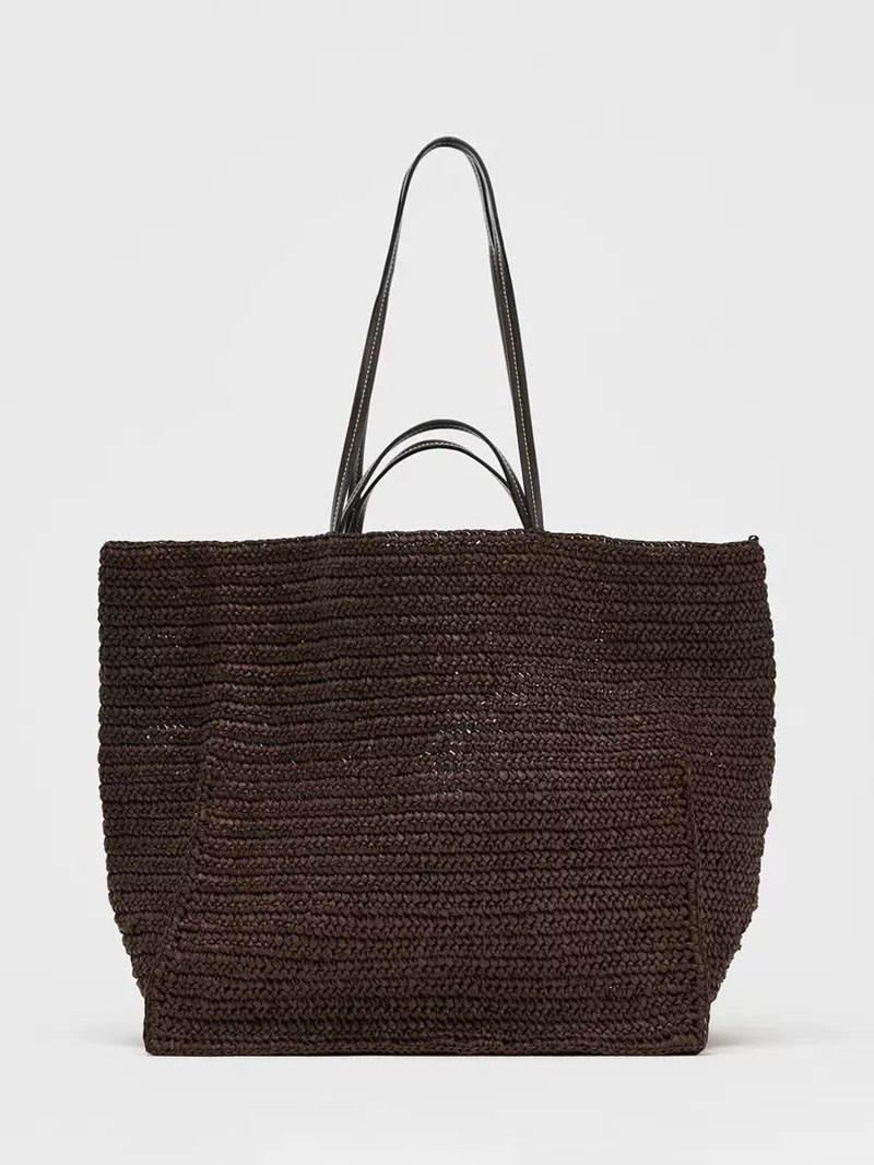 Kadın Shouder Bohemian Hasır K - Crochet Market Bag incelemesi ve fiyatı