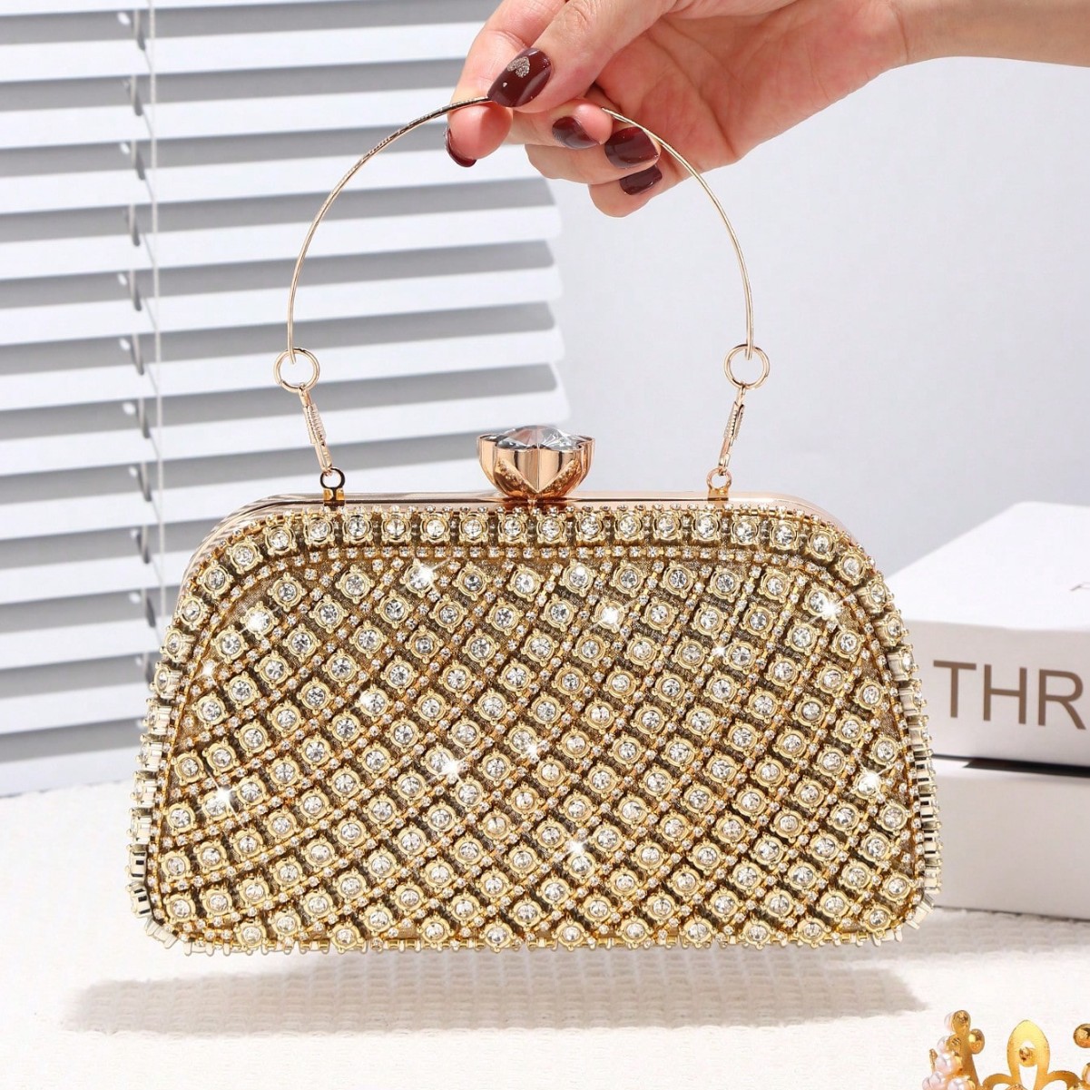 Lüks Elmaslar Glitter Akşam Ça - Clutch Bag Evening incelemesi ve fiyatı