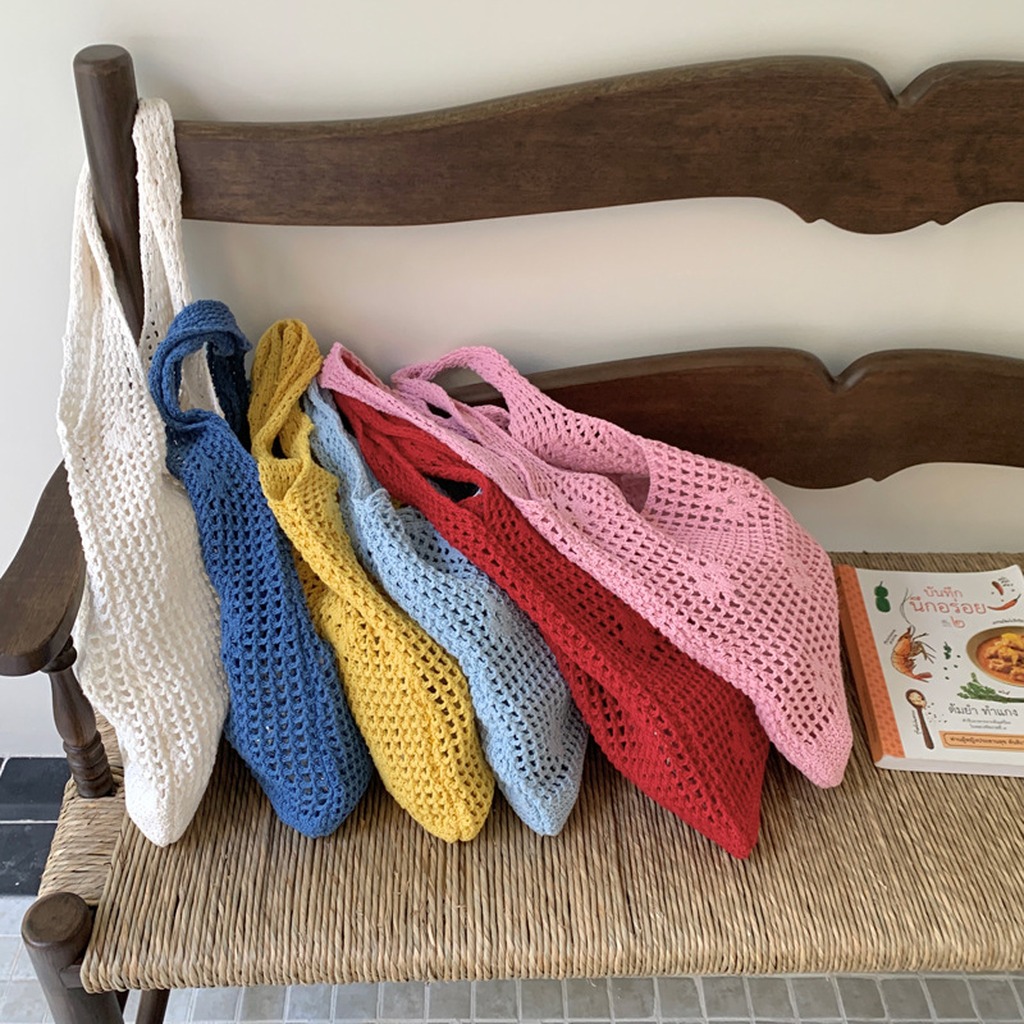 El Örgüsü Çanta El Yapımı Oyma - Crochet Market Bag incelemesi ve fiyatı