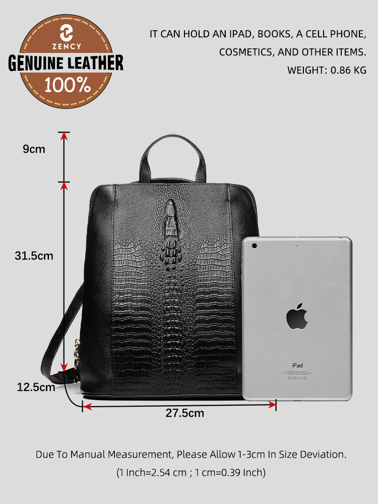 Zency Kadın Timsah Derisi Sırt - Women Bags Work incelemesi ve fiyatı