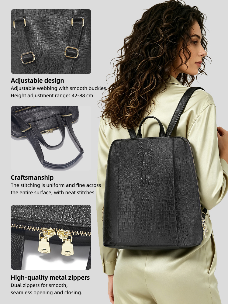 Zency Kadın Timsah Derisi Sırt - Women Bags Work incelemesi ve fiyatı